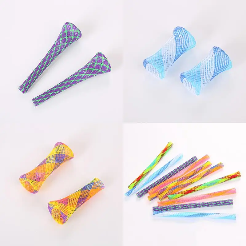 Cat Spring Tube Toy Stretchable Kitten Spring Toy Cat Interactive Toy Pet Chew Toy Cat Coil Toy Kitten Teaser Toy Random Color