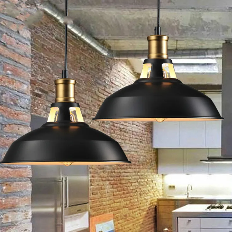 Подвесные светильники Ретро подвесной светильник E27 держатель Эдисон