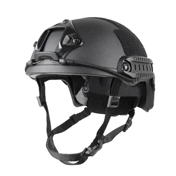 Fast Ballistic Helmet HDPE OCC Dial Liner Black High Cut NIJ3A Bulletproof Light Weight Security Equipment 1