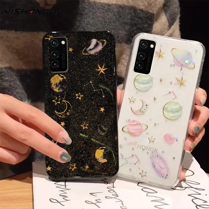 Блестящий Мягкий чехол для Samsung Galaxy Note 10 Plus S20 Ultra A70 A50 A80 A60 A50S A40 A30 A20E A10S|Бамперы| |