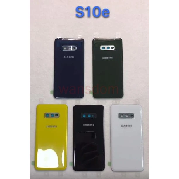 Samsung задняя Батарея Крышка для samsung Galaxy S10 плюс S10e + G9750 SM G975F G9730 G973F G970F сзади Стекло