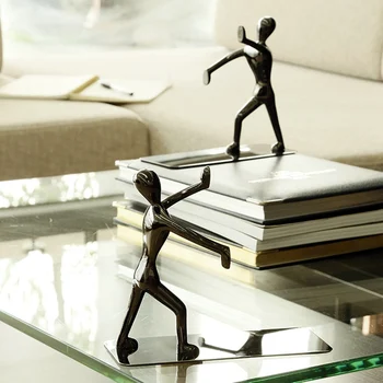 

Alloy Art Display Stand Book Picture Frame Photo Book Pedestal Holder Home Decoration File Storage Shelf Desktop Nordic Office