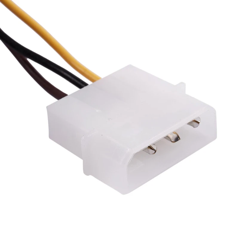 Двойной 4-контактный молекс IDE/SATA 6 Pin PCI-E графическая карта Мощность соединительный кабель с разъемом кабеля адаптера