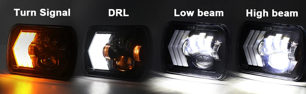 high low beam turn signal lamps