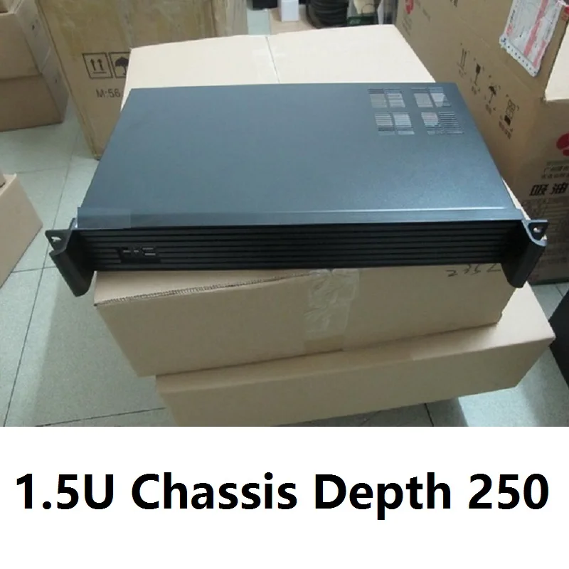Server Chassis 1.5U 250mm Website For VOD Mail Firewall VPN Storage Industry Compatible ITX Motherboard Computer