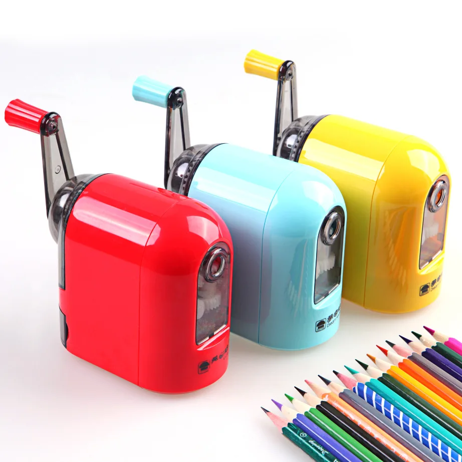 

Dream gong fang Pencil Sharpener Top Grade Young STUDENT'S Automatic Pencil Shapper-Cut Color Lead Porous Pen Pencil Sharpener