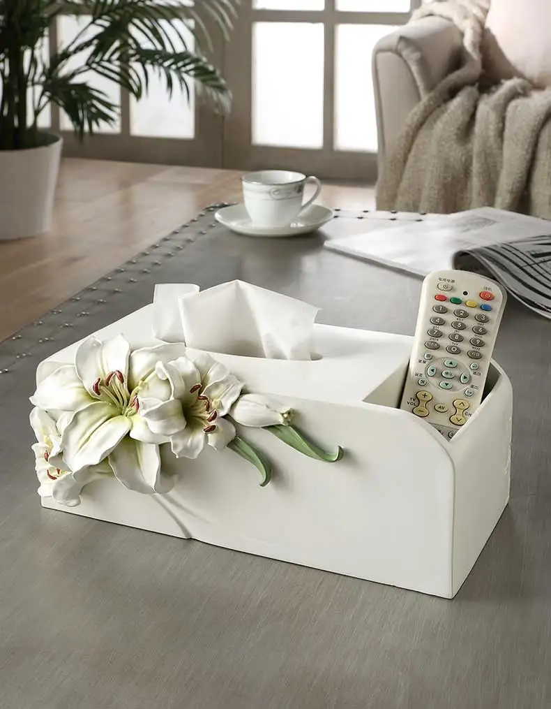 Oussirro 2019NEW в китайском стиле роскошная коробка для салфеток из полимера модный элегантный дом, гостинная настольное полотенце держатель для салфеток