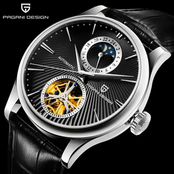 

Reloj PAGANI DESIGN Men Watch Mechanical Tourbillon Luxury Fashion Brand Leather Male Sports Automatic Watch Relogio Masculino