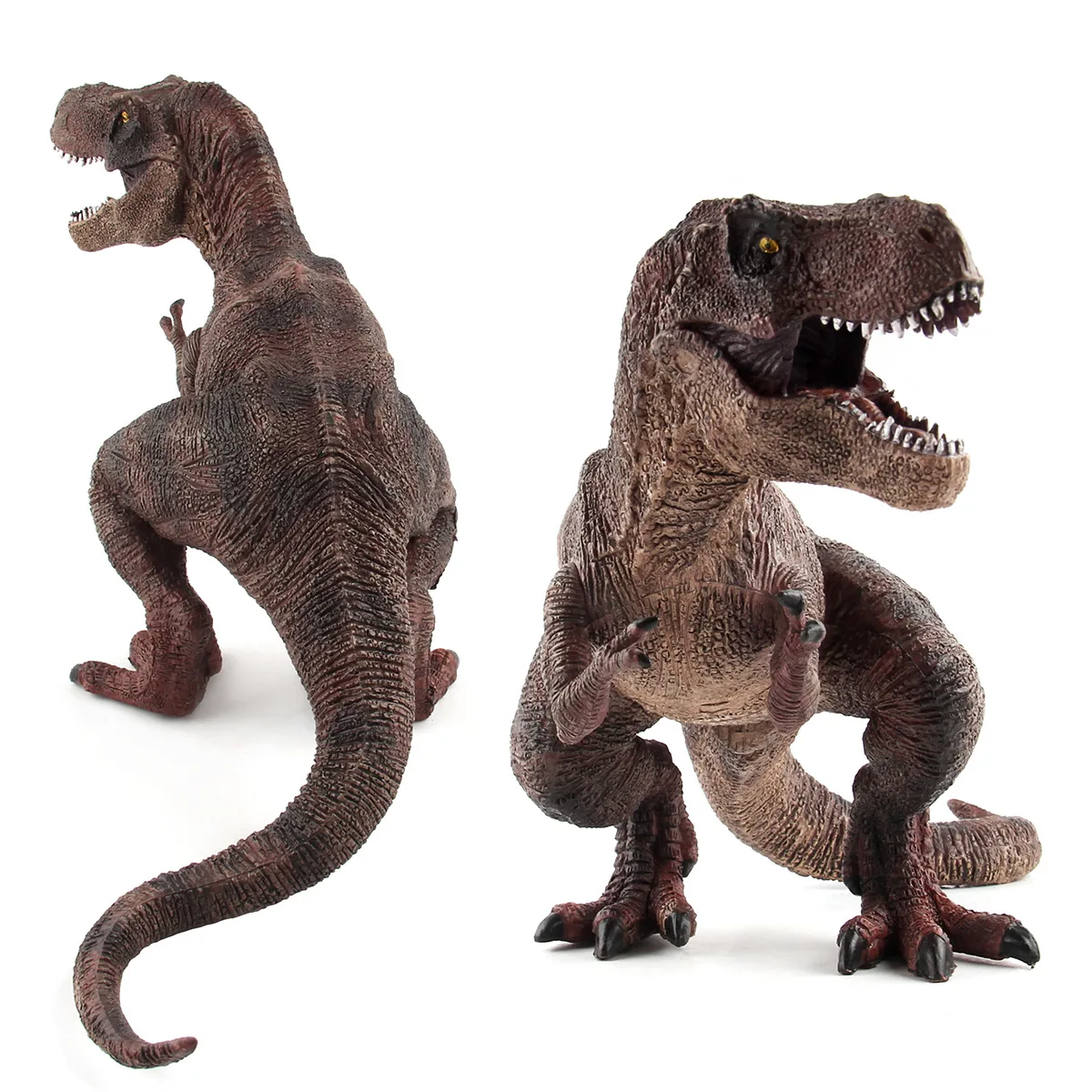 Международная торговля Английский Мир динозавров приседания тираннозавр T-Rex полые пластиковые кукла украшения модель игрушки