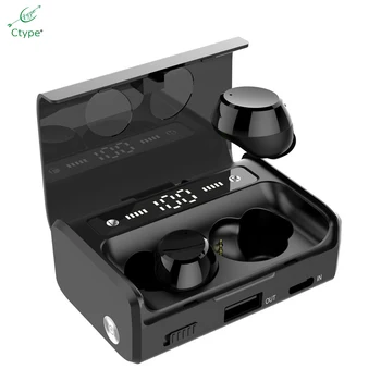 

Ctype Amazon Hot Sale Q10 Bluetooth Earphone TWS Noise Cancelling Wireless Earbuds