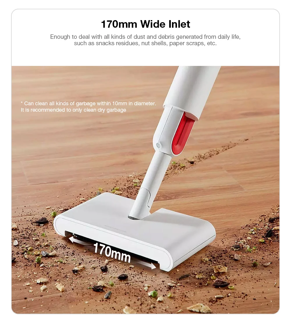 Deerma TB900 Multifunction Water-spray Mop Sweeper 230ml Dustbin 280ml Watertank Rotatable Design