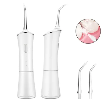 

Protable Oral Irrigator 3 Modes Cordless Water Dental Flosser USB Rechargeable Water Jet Floss Tooth Pick 160ml IPX7