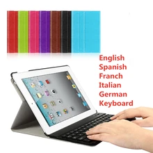 Для iPad 2/3/4 9,7 Клавиатура Чехол Smart Cover складной чехол для A1395 A1396 A1397 A1416 A1430 A1403 A1458 A1459 A1460