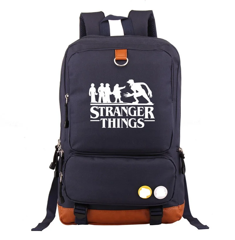 Рюкзак Mochila Stranger Things, женская сумка, мужской рюкзак для ноутбука, школьные сумки для подростков, рюкзак для мальчиков и девочек, дорожные сумки