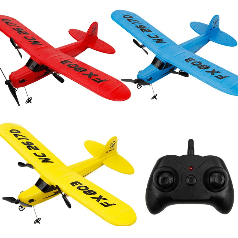 Beginner Electric RC Airplane Remote Control 120 meters Airplane Glider Plane Cassnad More Battery can Improve Fly Time
