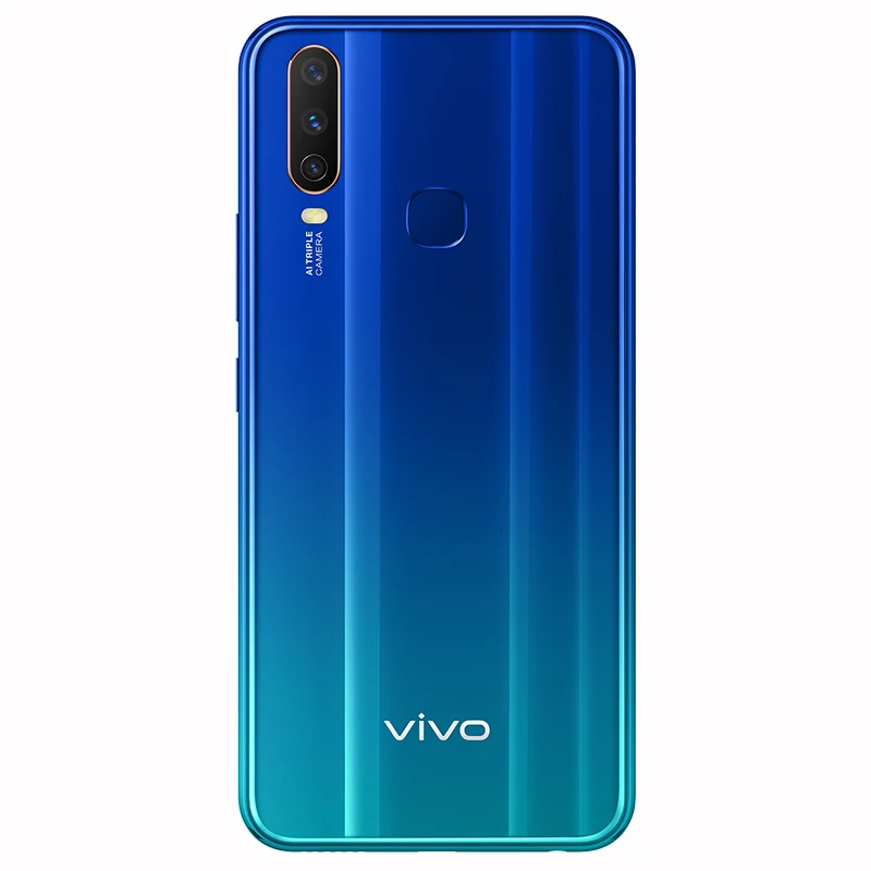Vivo U3X 4G LTE Смартфон Android 9,0 4 Гб 64 Гб Snapdragon 665 6,3" HD 4 камеры 18 Вт Быстрая зарядка отпечаток пальца Лицо ID