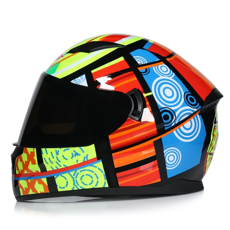 Гоночный внедорожный мотоциклетный шлем Casco Moto Мотокросс мотоциклетный шлем мото мотоциклетный шлем винтажные Casco мотокросс - Цвет: 9