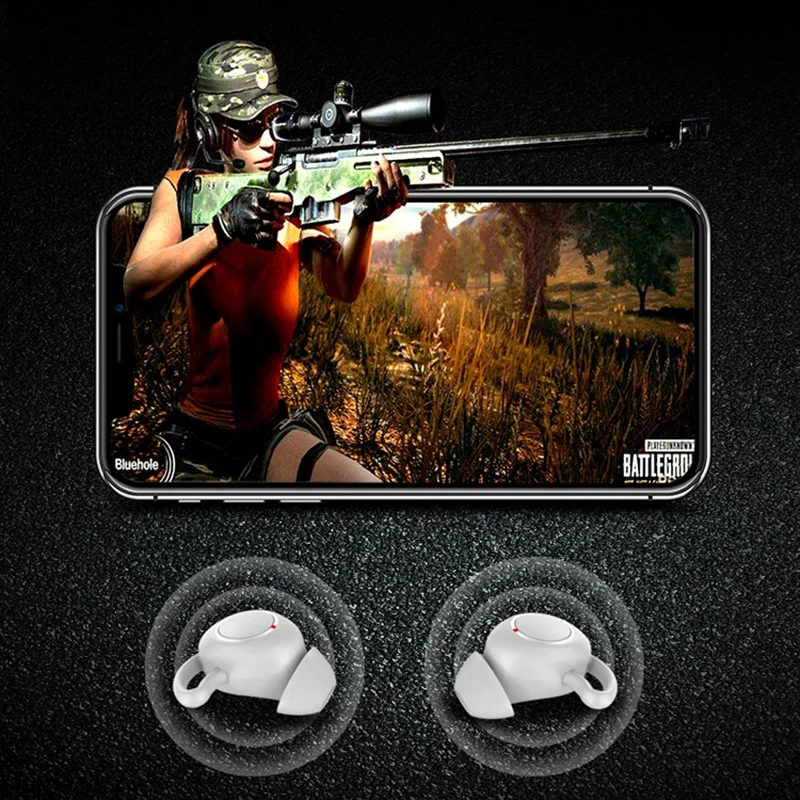 Tws Bluetooth стерео Беспроводная Спортивная гарнитура с микрофоном Bluetooth наушники для Xiaomi Redmi наушники S
