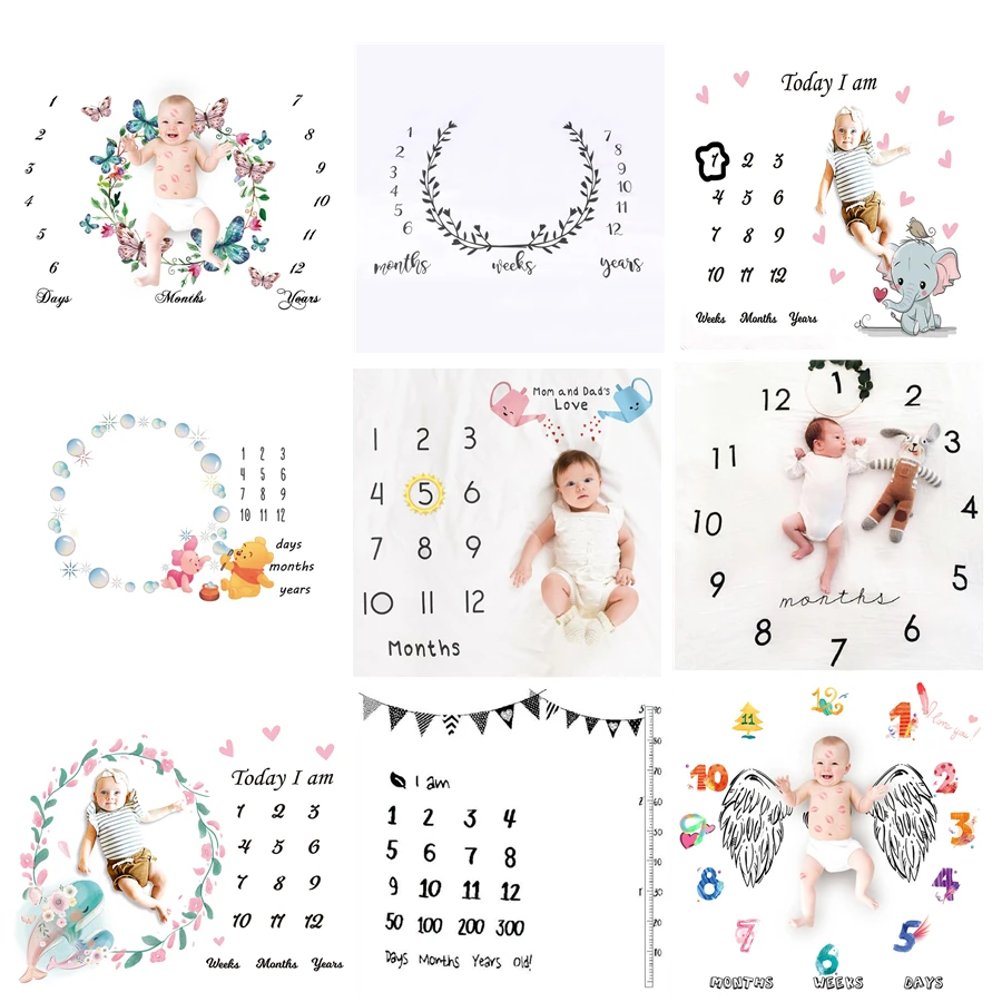 Alfombra de juegos de dibujos animados para bebés, utilería de fondo para fotografía, mantas, telón de fondo, accesorios de decoración para habitación