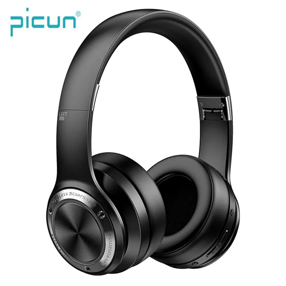 Picun B21 Wireless Headphones Bluetooth Headset Foldable HIFI Stereo Gaming Earphones Support TF Card With Mic Noise Cancelling |