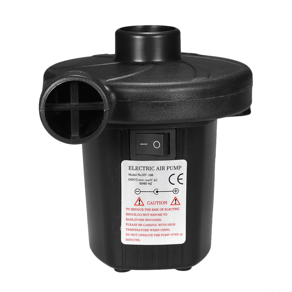 0.8psi Электрический воздушный матрас надувная кровать кемпинг насос Портативный быстрое наполнение Hosehold воздушный компрессор насос для автомобиля домашнего использования