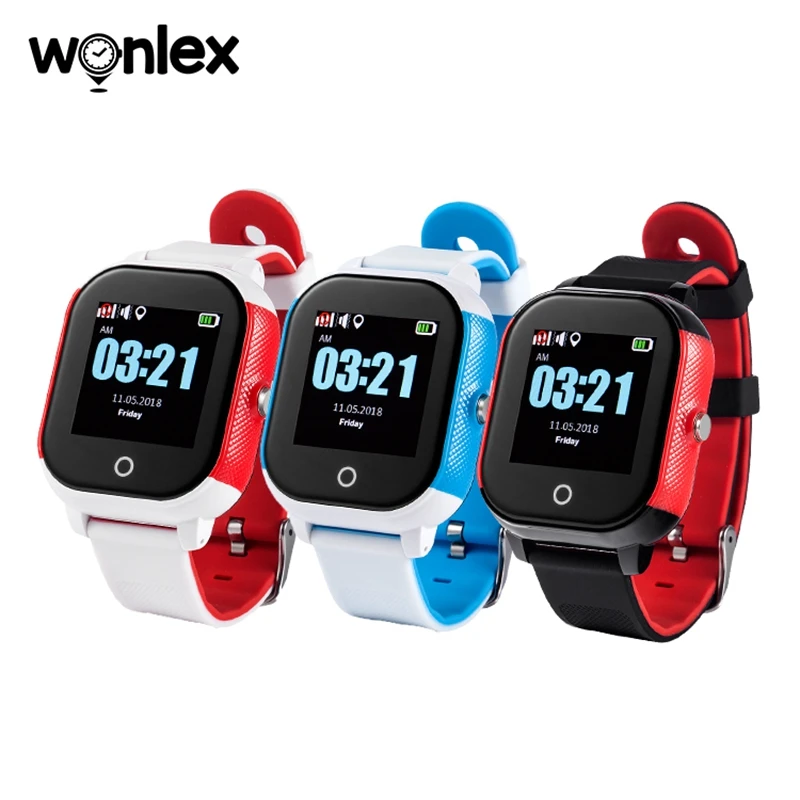 Wonlex GW700S Детские умные часы водонепроницаемые GPS поиск местоположения 2G Sim Wi