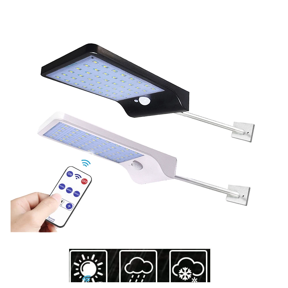 

remote 48/36 LED Solar powered Solar Light solar lamp Outdoor Waterproof Energy Saving Street Yard Path garden light pole