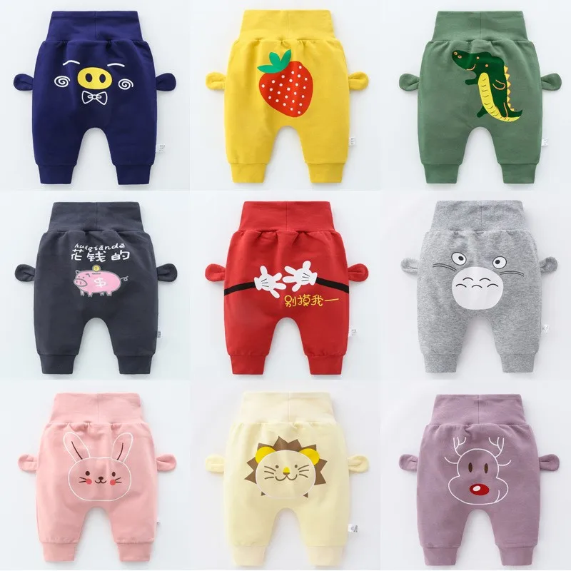 Promo Pants Trousers Bottoms Toddler Girls Newborn-Baby Baby-Boy High-Waist Boys Cartoon PP B6qpegKY0je