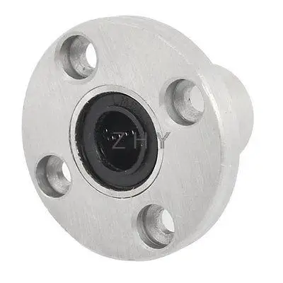 

LMF8UU 8mm Inside Dia 4 Bolt Flange CNC Router Linear Motion Bearing