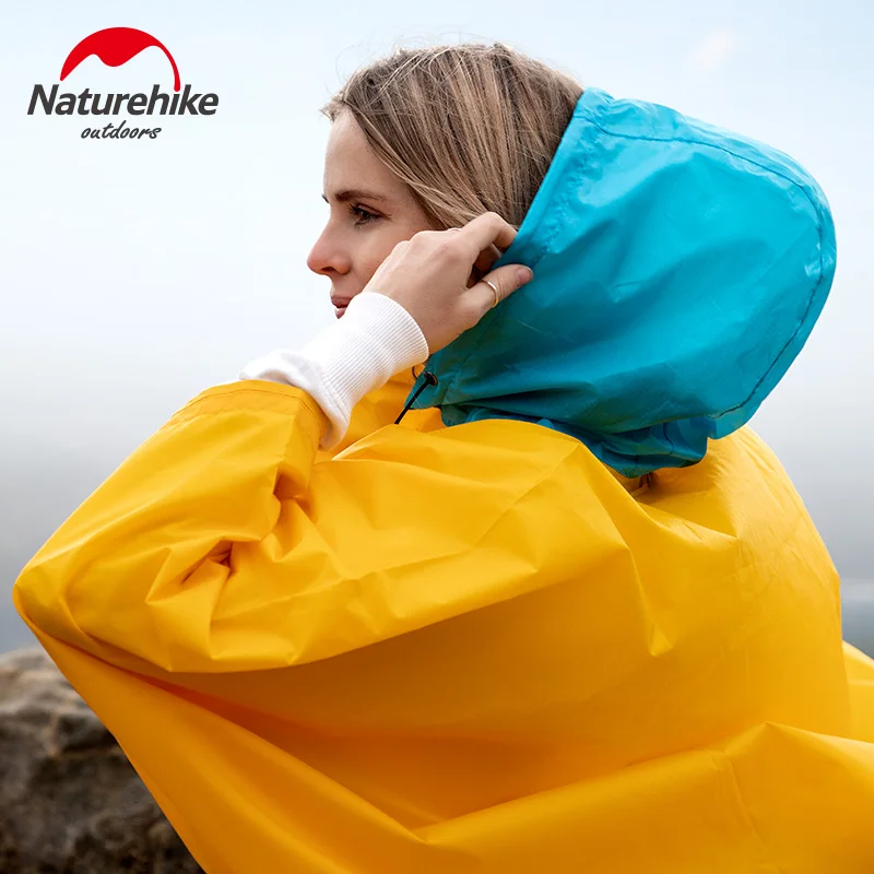 Naturehike 3 в 1 Многофункциональный водонепроницаемый дождевик для взрослых для мужчин и женщин дождевик пончо для пешего туризма альпинизма