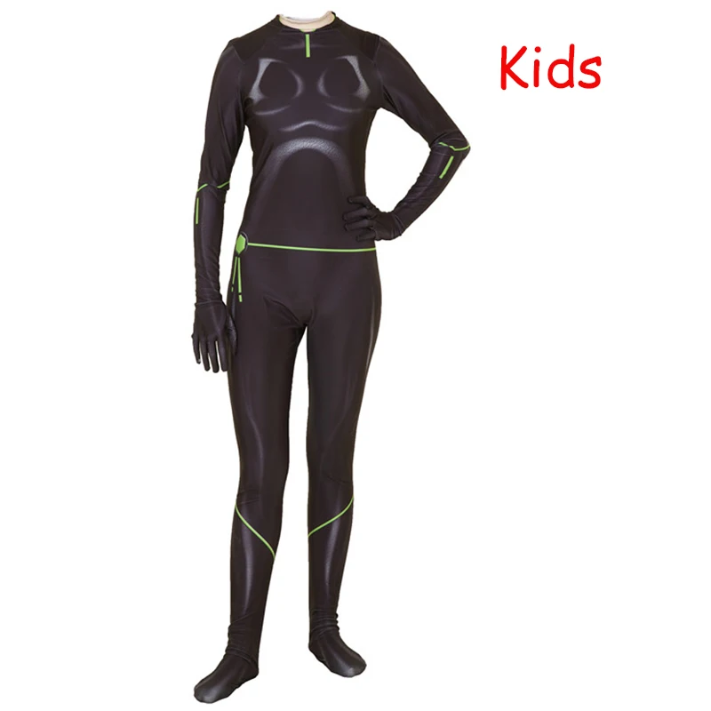 Kids Аниме Костюм Королевы пчелы маринетт Адриен Кот Нуар косплей костюм 3D принт зентай боди костюм на Хэллоуин дети женщины мужчины - Цвет: Kids