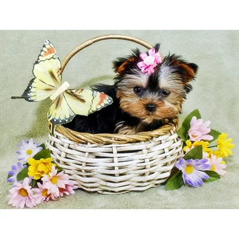 

Diamond-Painting-Dog-Basket-Diy-5d-Handmade-Diamond-Mosaic-Animal-Needlework-Wall-Decor-Handmade-Rhinestones