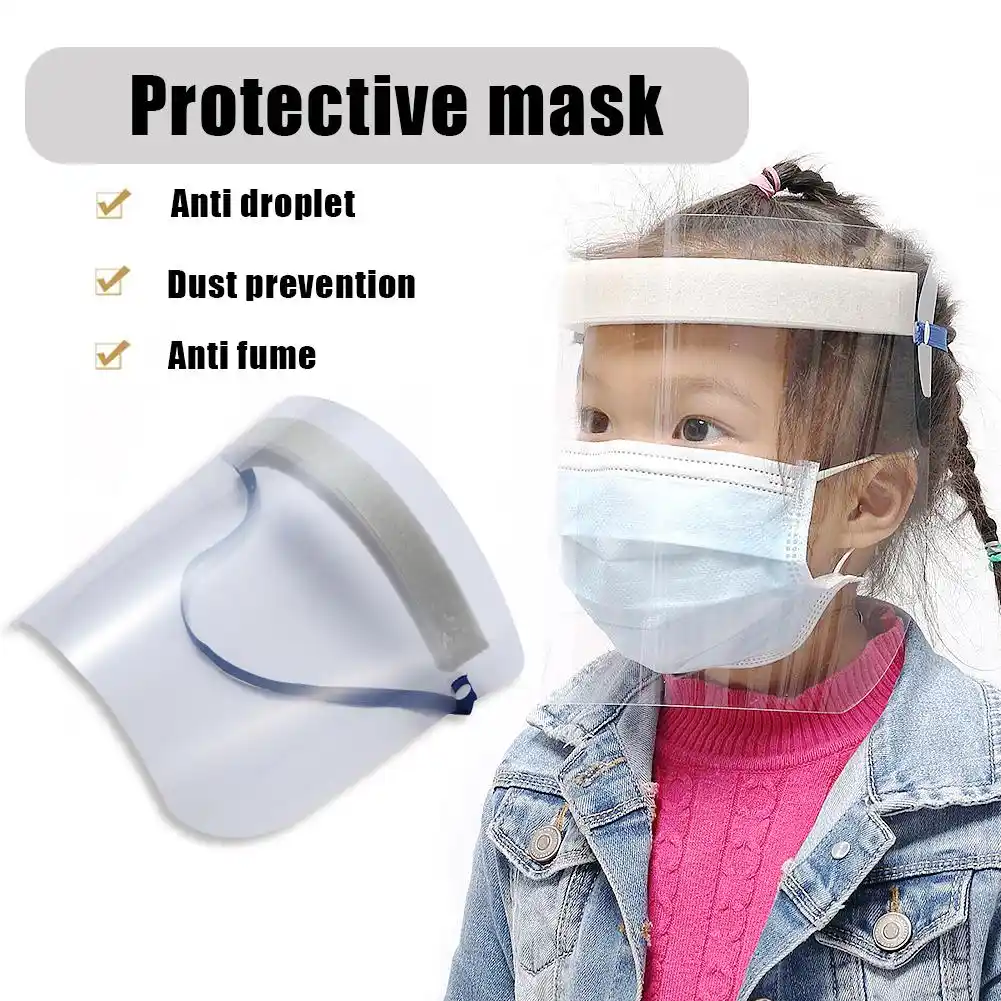 Anti Virus Kids Face Protection Dust-proof shield saliva Child Visor Full Cover