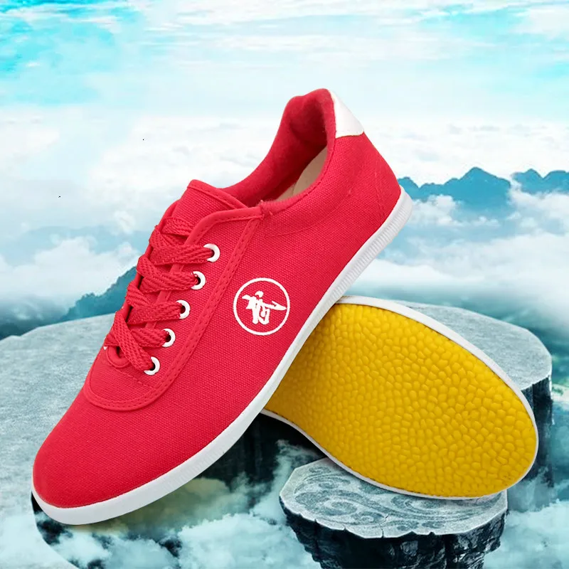 Unisex Summer Men Women Martial Arts Shoes Chinese Style Wushu Kung Fu Shoes Tai Chi Sportswear Old Beijing Training