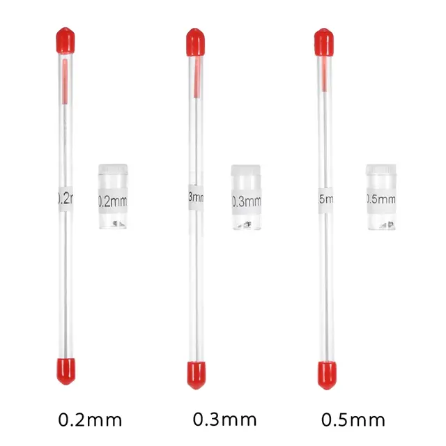 Boquilla y aguja de repuesto para PISTOLA DE PULVERIZACIÓN, accesorios de aerógrafo de 0,2/0,3/0,5mm, herramienta de mantenimiento de pintura de pulverización 1