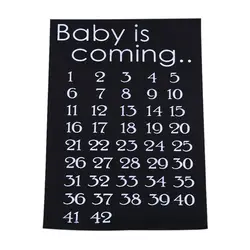 Mama Birth interestent DIY Mark Off беременность ребенок оповещение 42 недели календарь обратный отсчет Патч наклейка для материнства шаблон