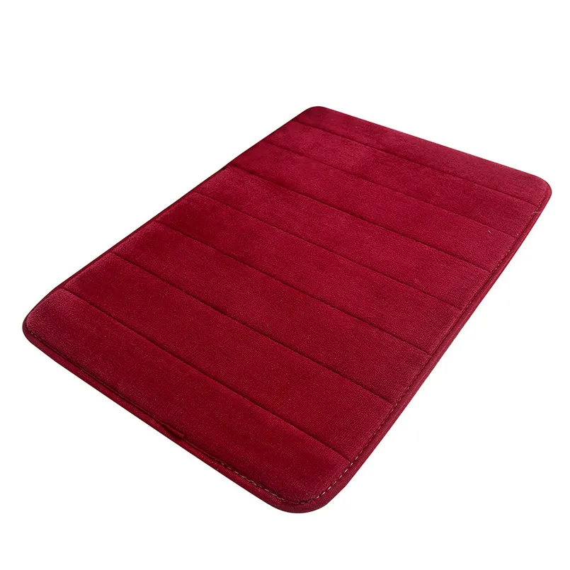 christmas rugs Коралловый флис ковер коврик под дверь спальни ванная комната Абсорбент для кухни нескользящий дверной коврик мягкая губка коврик Ванная комната dywan serce 30O22 - Цвет: christmas rugs