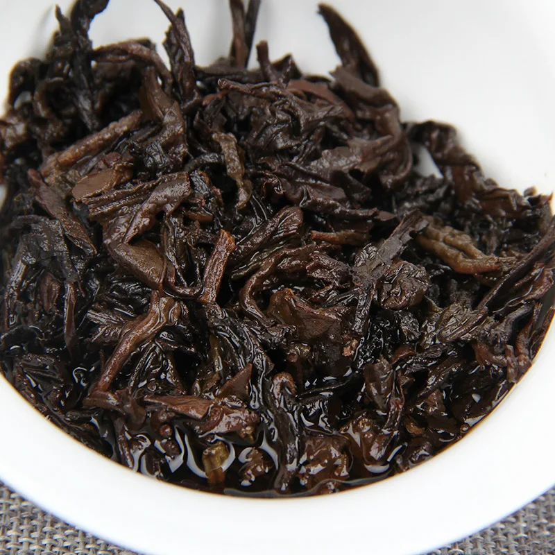 Yunnan Qizi Pu'er чай торт Jingmai Горный 357 г Shu Pu'er чай