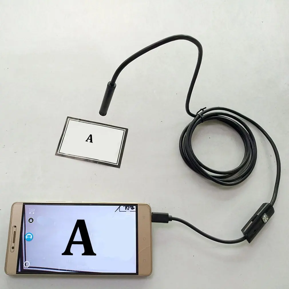 7 мм Android мобильный телефон Usb эндоскоп видео Hd водонепроницаемый портативный автомобильный электронный промышленный детектор
