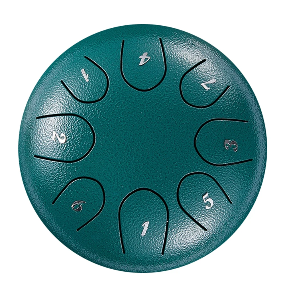 

Профессиональный языковой барабан Tounge портативный ручной перкуссионный ручной барабан 6 дюймов 8 настроек стальной ключ с барабанными палочками сумка для переноски