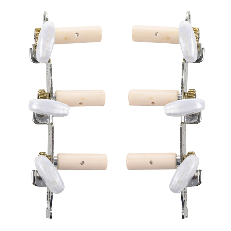 

6pcs Classical Guitar Tuning Pegs Machine Heads Oval Button
