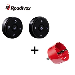 10 Keys Wireless bluetooth car steering wheel control  android  Universal for DVD GPS Multimedia Radio Remote Control Buttons