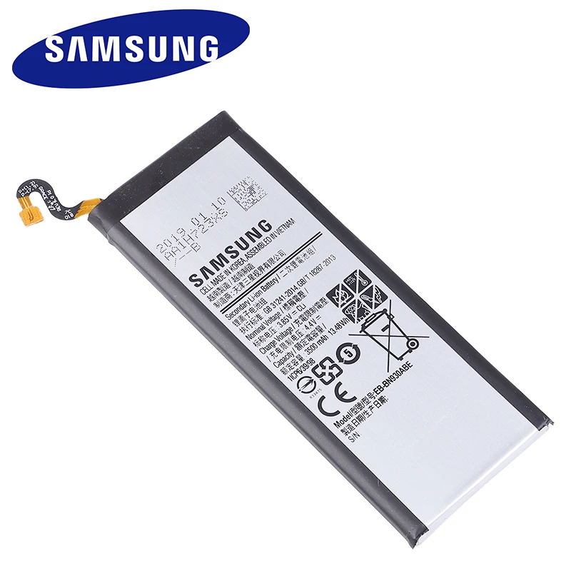 Сменный аккумулятор EB-BN930ABE для samsung Galaxy Note 7 Phone EBBN930ABE аккумуляторные батареи 3500mAh
