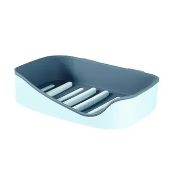 

Soap Rack No Drilling Wall Mounted Double Layer Soap Adhesive Soap Dish Accessories Soap Dishes Holder Bathroom Self Sponge G5S4