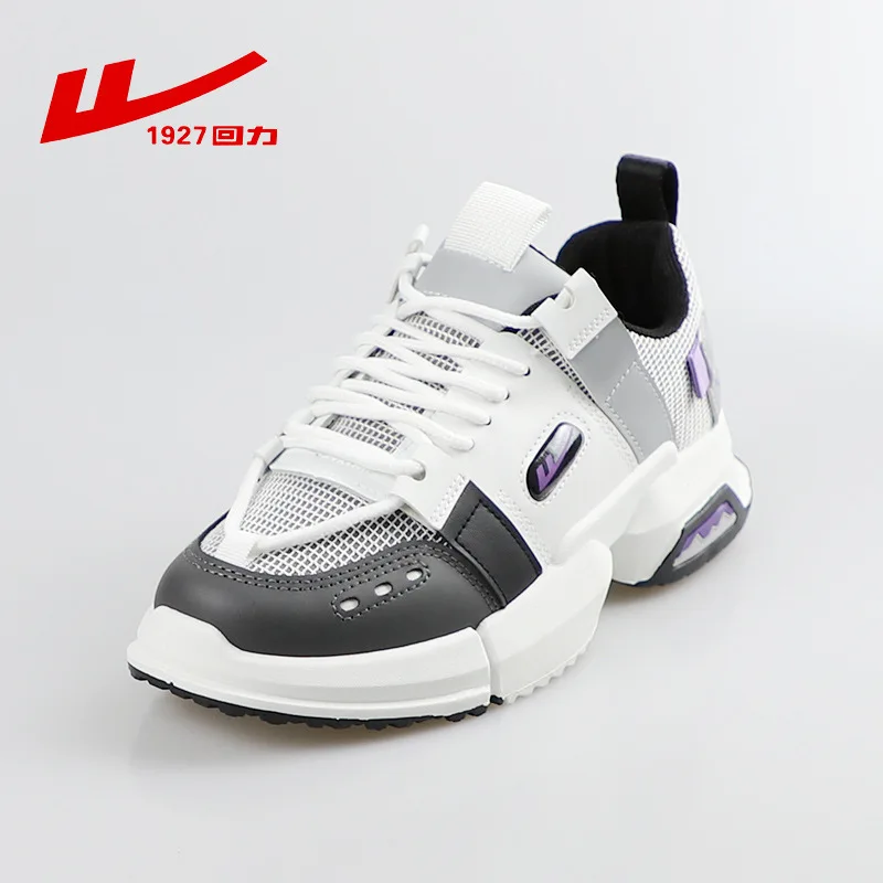 

90126 Warrior WOMEN'S Shoes Athletic Shoes Women's Autumn Casual Shoes Versatile Korean-style Students Breathable Running Shoes