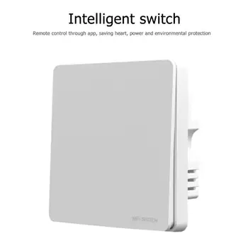 

Durable Smart Switch Multi-function Wi-Fi Remote Smart Ceiling Light Wireless Lamp Touch Button Panel Wall 220V/50Hz