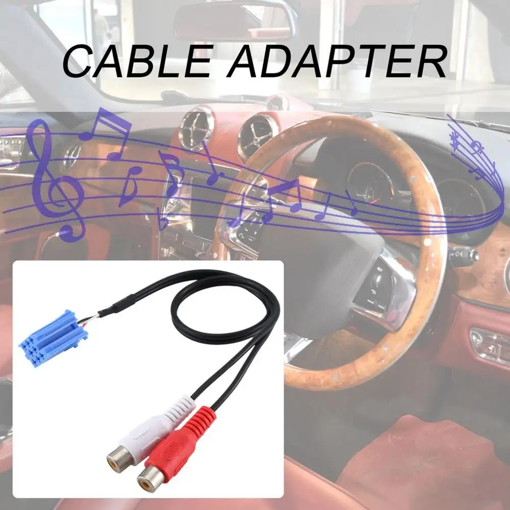 Авто Мини Iso 8 Pin Rca кабель адаптер для Bla-Punkt Cd Changer автомобильный аудио кабель адаптер аудио линия