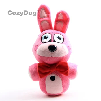 

22cm FNAF Toys Five Nights At Freddy's 4 Plush Toys Doll Cute Pink Bonnet Rabbit Stuffed Toys Baby Kids Christmas Birthday Gift