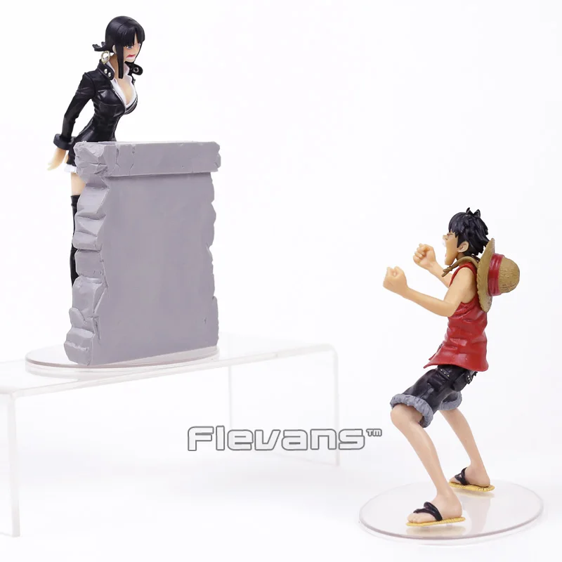 Аниме One Piece драматическая витрина Обезьяна D Luffy & Nico Robin ПВХ Фигурки коллекционные