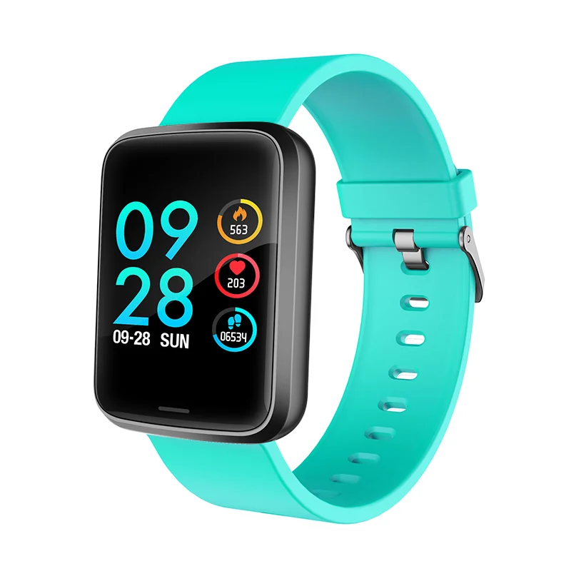 ONEMIX оборудования для спорта на открытом воздухе для мужчин и женщин умный Браслет IP68 водонепроницаемый HD экран Bluetooth счетчик часы Fintness браслет - Цвет: green